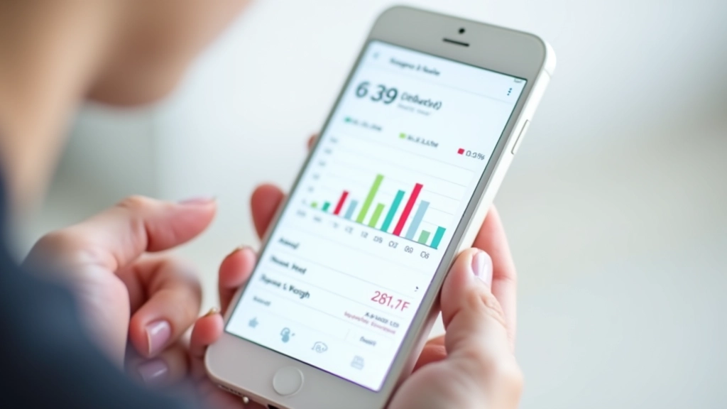 Smartphone s grafy používání a statistikami zobrazujícími čas u obrazovky