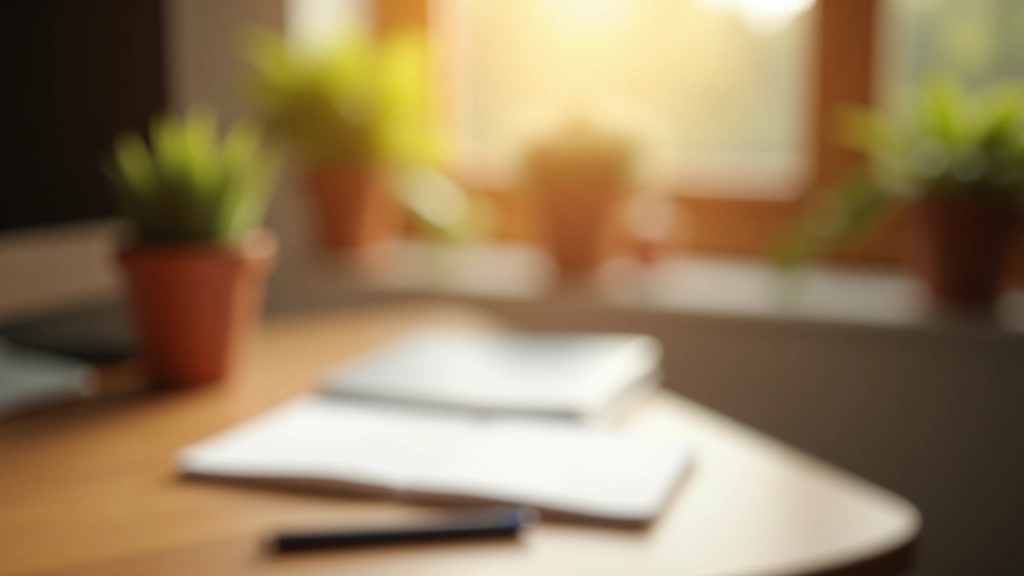 Muž v kanceláři bez telefonu, s poznámkami a knižní, pokojné pracovní prostředí